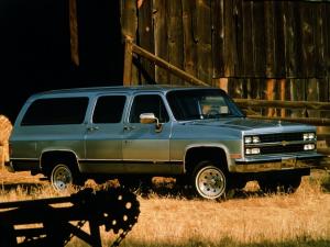 Chevrolet Suburban 1989 года